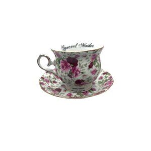 Victoria’s tea room cup and saucer